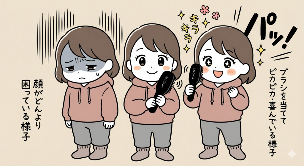 サロニアのEMSブラシ