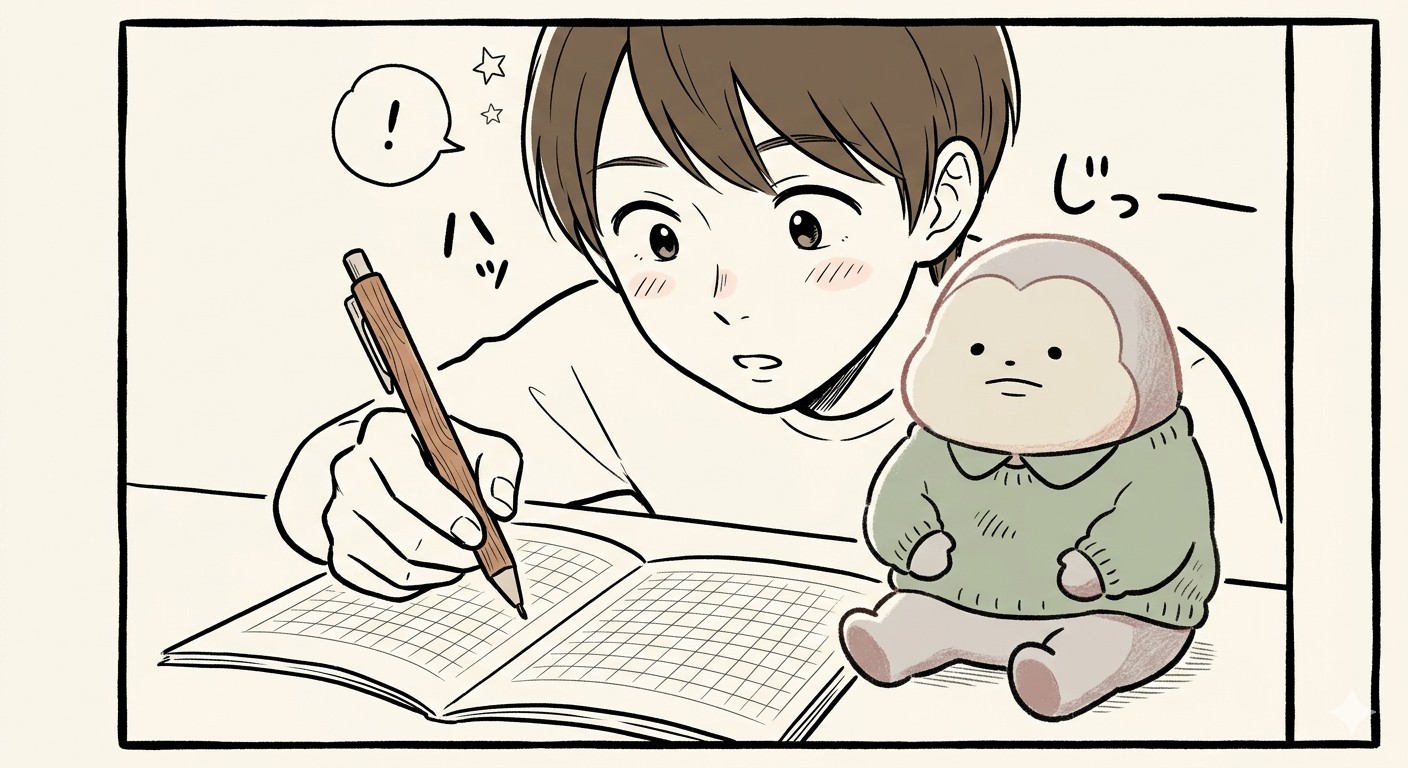 大人の鉛筆